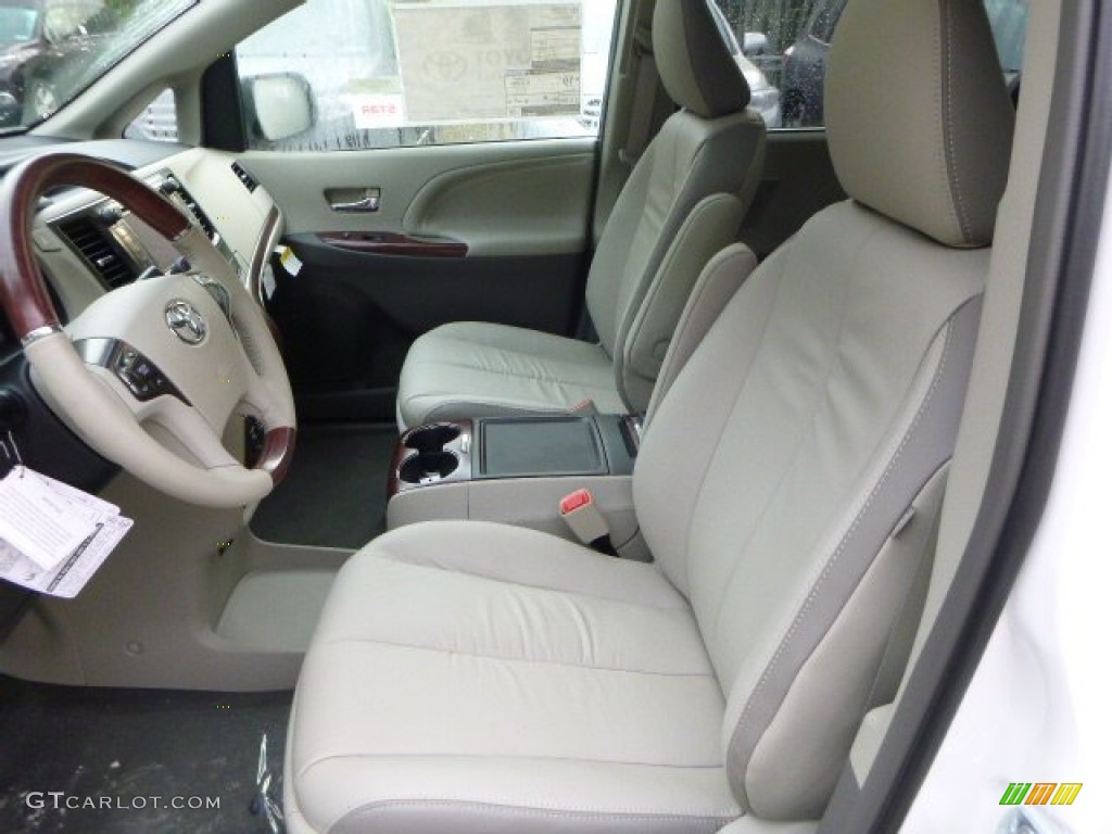Bisque Interior 2014 Toyota Sienna Limited AWD Photo #85569656
