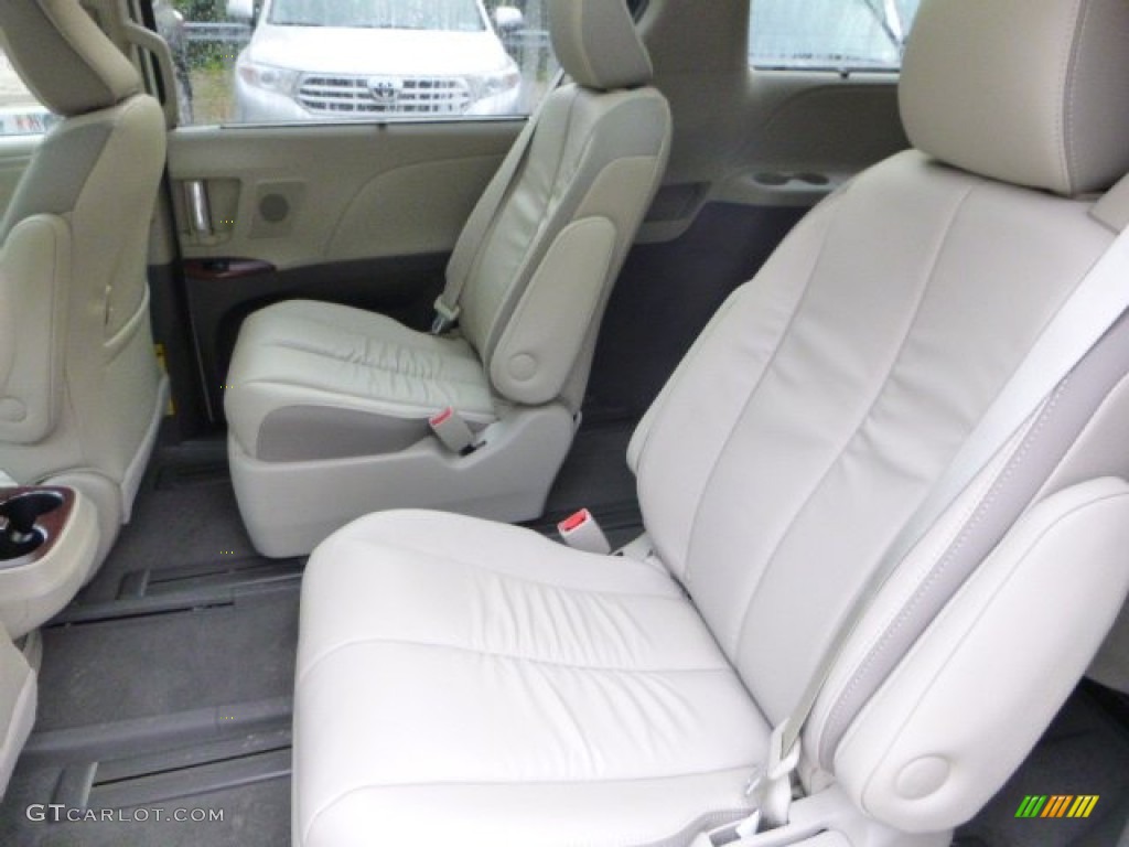 2014 Toyota Sienna Limited AWD Rear Seat Photo #85569676