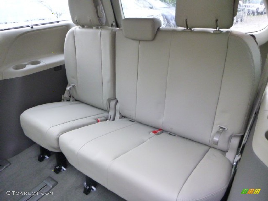 2014 Toyota Sienna Limited AWD Rear Seat Photo #85569698