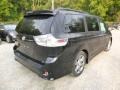 2014 Black Toyota Sienna SE  photo #3