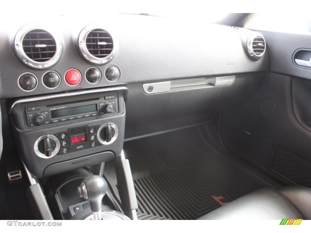 2005 TT 3.2 quattro Roadster - Dolomite Grey Pearl Effect / Ebony Black photo #16