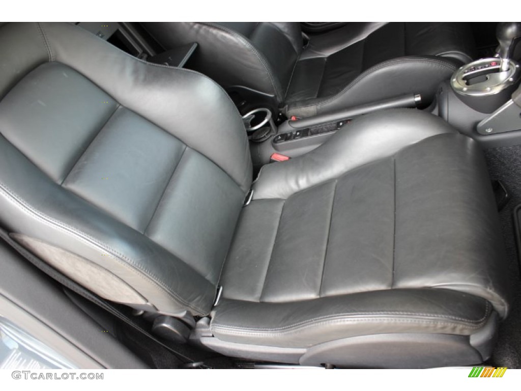 2005 TT 3.2 quattro Roadster - Dolomite Grey Pearl Effect / Ebony Black photo #28
