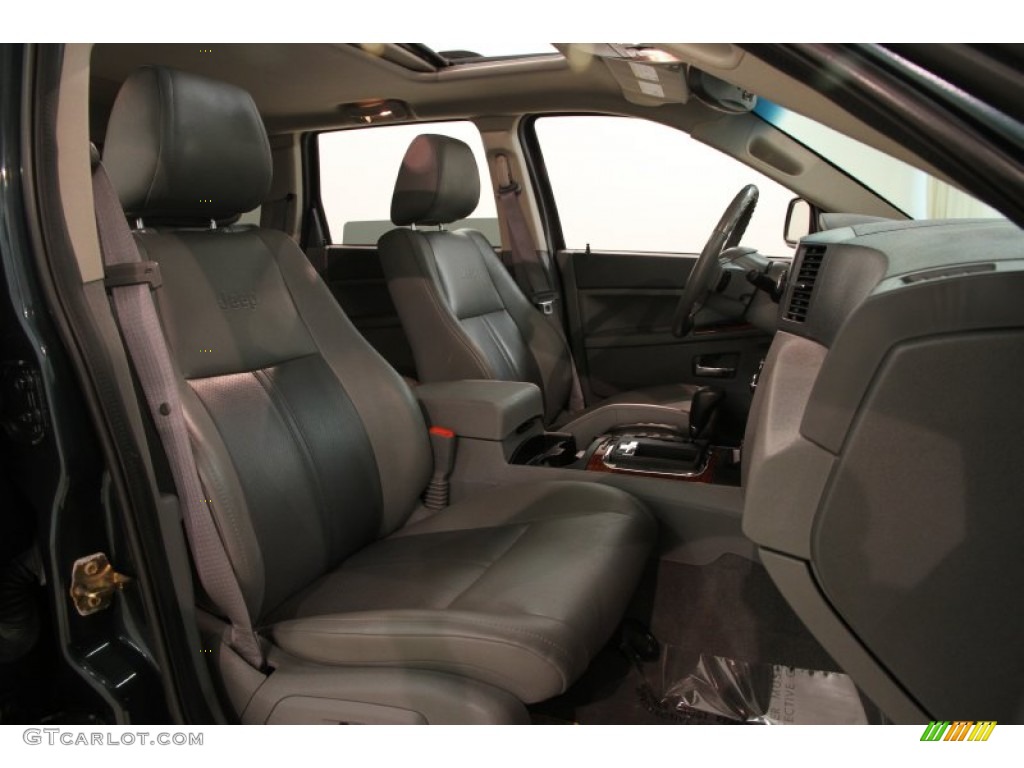 2005 Grand Cherokee Limited 4x4 - Deep Beryl Green Pearl / Medium Slate Gray photo #10