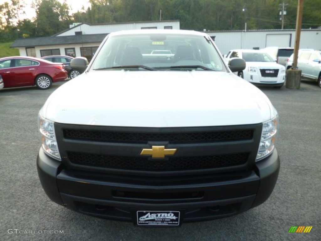 2011 Silverado 1500 Crew Cab 4x4 - Summit White / Dark Titanium photo #2