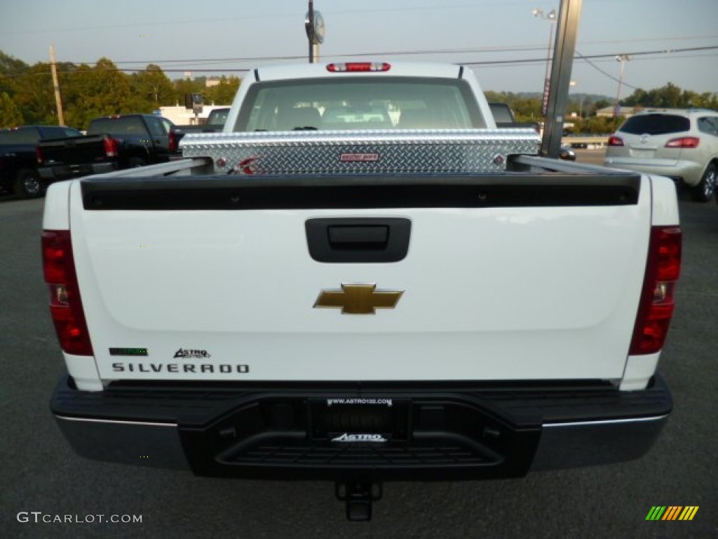 2011 Silverado 1500 Crew Cab 4x4 - Summit White / Dark Titanium photo #6