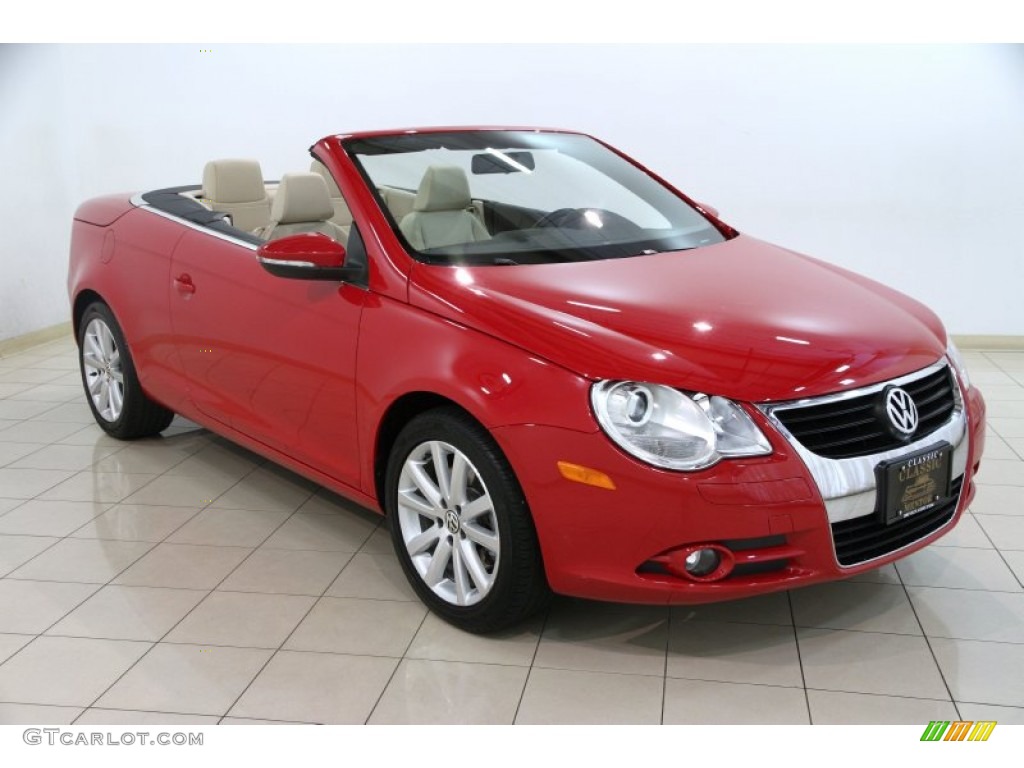 2011 Eos Komfort - Salsa Red / Cornsilk Beige photo #1