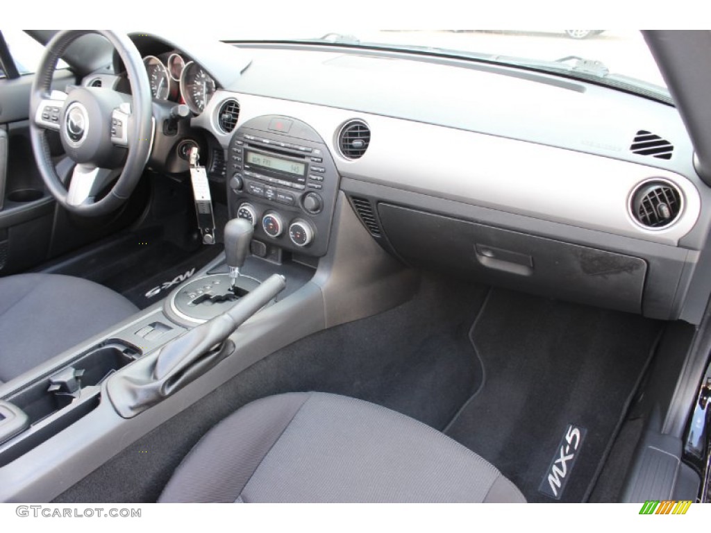 2011 Mazda MX-5 Miata Sport Roadster Black Dashboard Photo #85571732