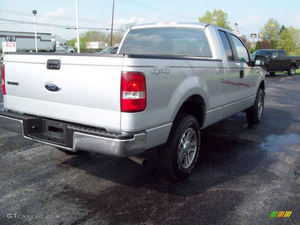 2006 F150 XLT SuperCab 4x4 - Silver Metallic / Medium Flint photo #3
