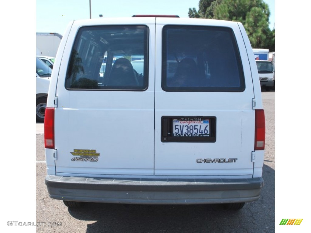 1998 Astro Cargo Van - White / Gray photo #7