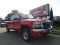 2007 Fire Red GMC Sierra 2500HD Classic SLT Crew Cab 4x4  photo #10