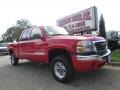 2007 Fire Red GMC Sierra 2500HD Classic SLT Crew Cab 4x4  photo #12