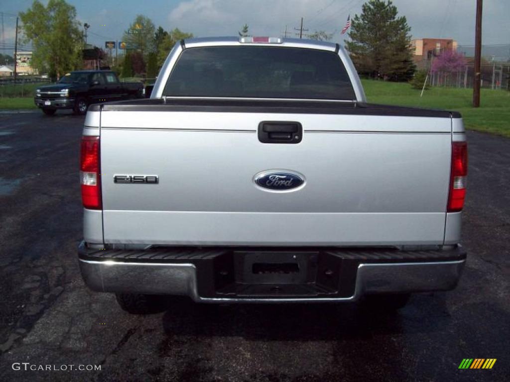 2006 F150 XLT SuperCab 4x4 - Silver Metallic / Medium Flint photo #7