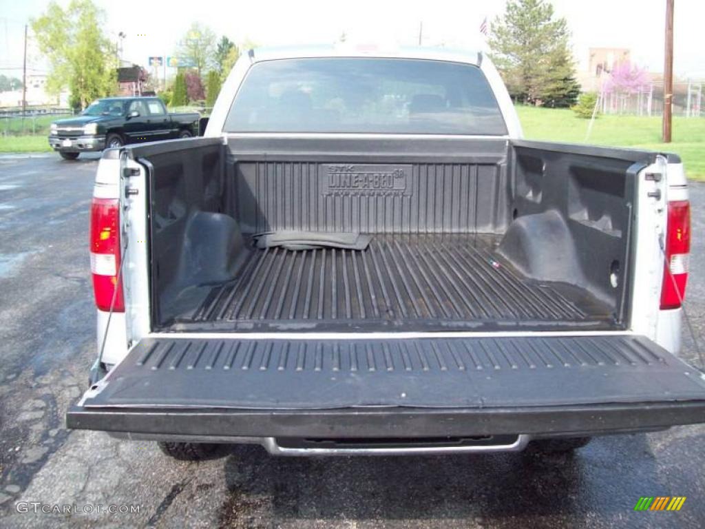 2006 F150 XLT SuperCab 4x4 - Silver Metallic / Medium Flint photo #8