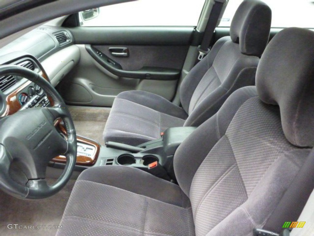 2003 Legacy L Wagon - Titanium Pearl / Gray photo #4