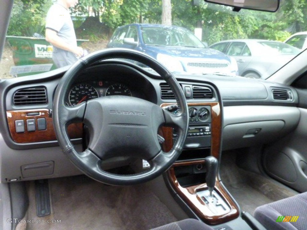 2003 Legacy L Wagon - Titanium Pearl / Gray photo #6