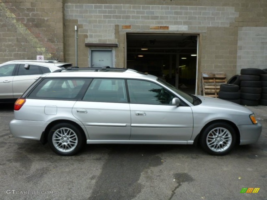 2003 Legacy L Wagon - Titanium Pearl / Gray photo #10