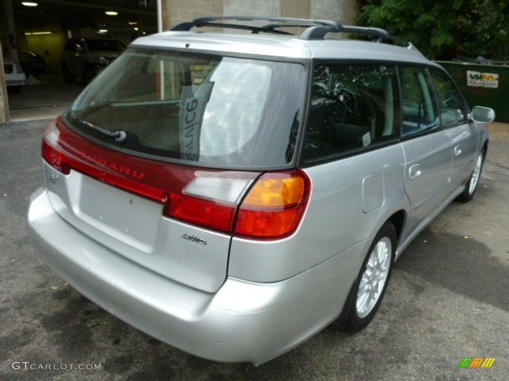 2003 Legacy L Wagon - Titanium Pearl / Gray photo #11