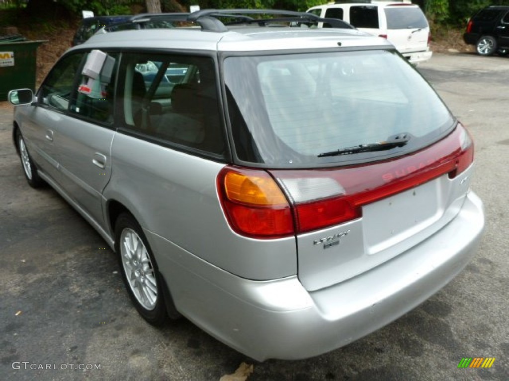 2003 Legacy L Wagon - Titanium Pearl / Gray photo #13