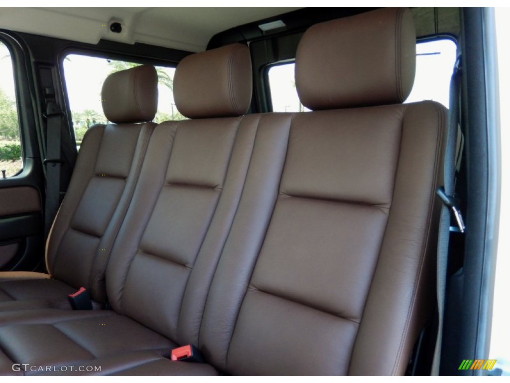 2013 Mercedes-Benz G 550 Interior Color Photos