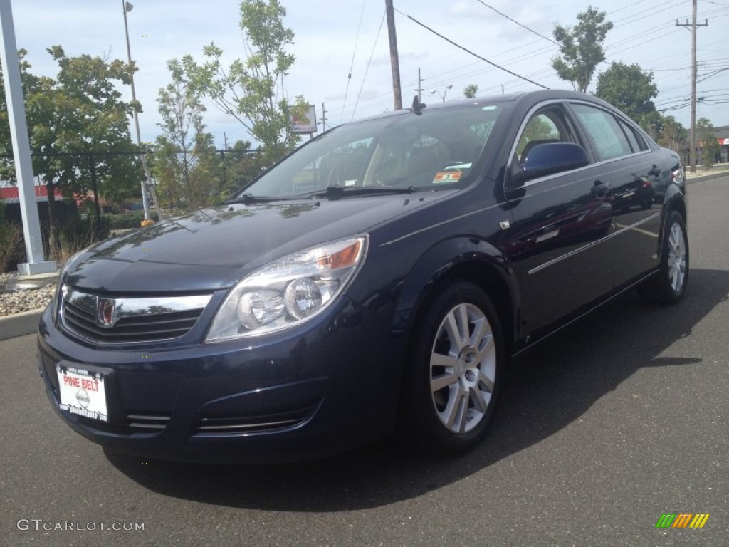 2008 Aura XE 3.5 - Deep Blue / Tan photo #1