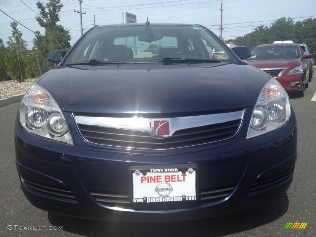 2008 Aura XE 3.5 - Deep Blue / Tan photo #2