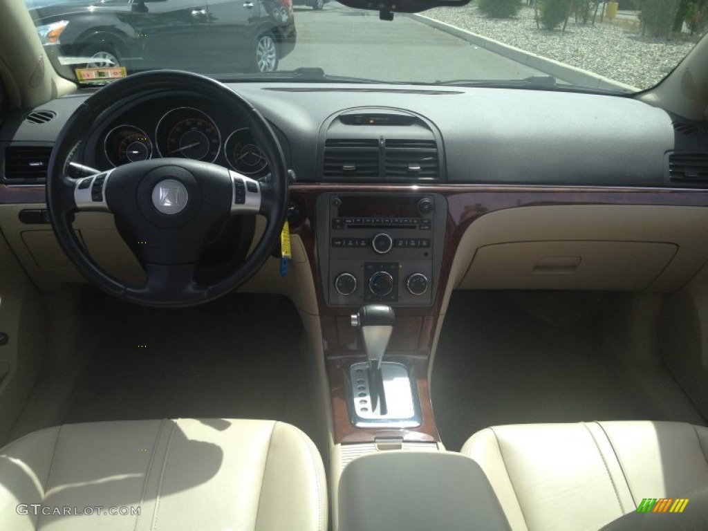 2008 Aura XE 3.5 - Deep Blue / Tan photo #9