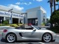 2013 Platinum Silver Metallic Porsche Boxster   photo #9