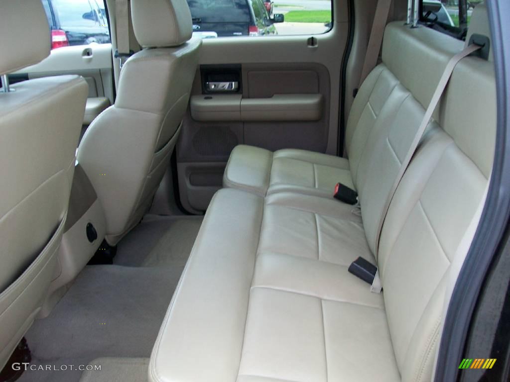 2006 F150 XLT SuperCrew - Black / Tan photo #4