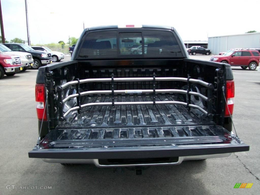 2006 F150 XLT SuperCrew - Black / Tan photo #5