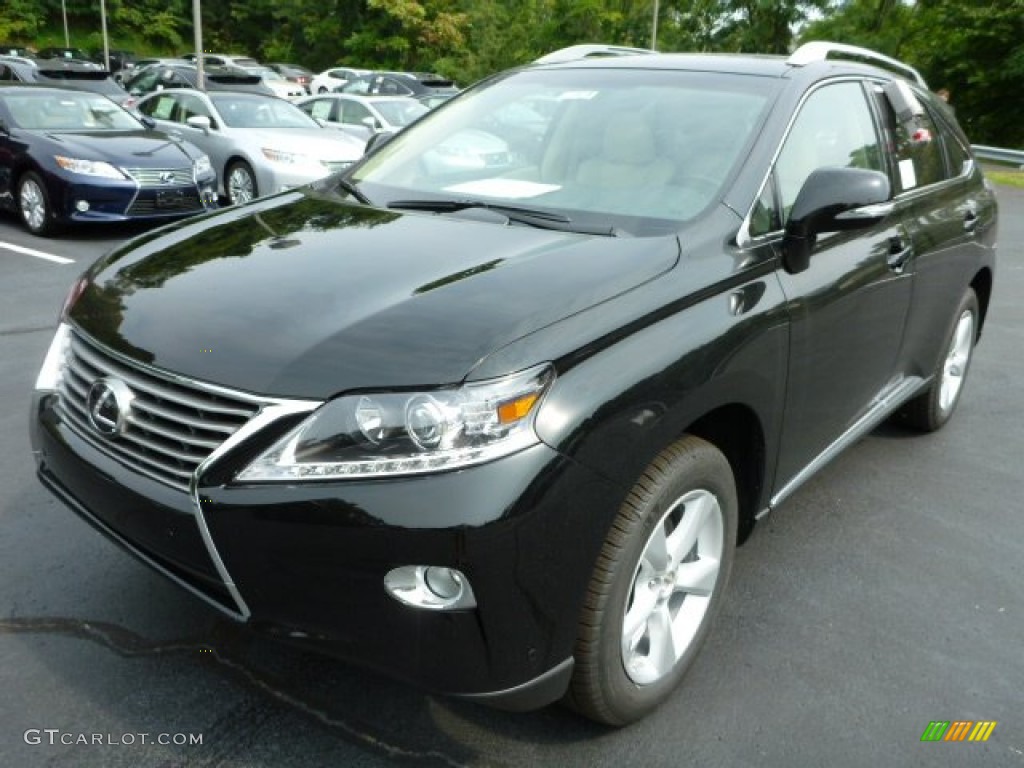 2013 RX 350 AWD - Obsidian Black / Parchment/Espresso Birds Eye Maple photo #8