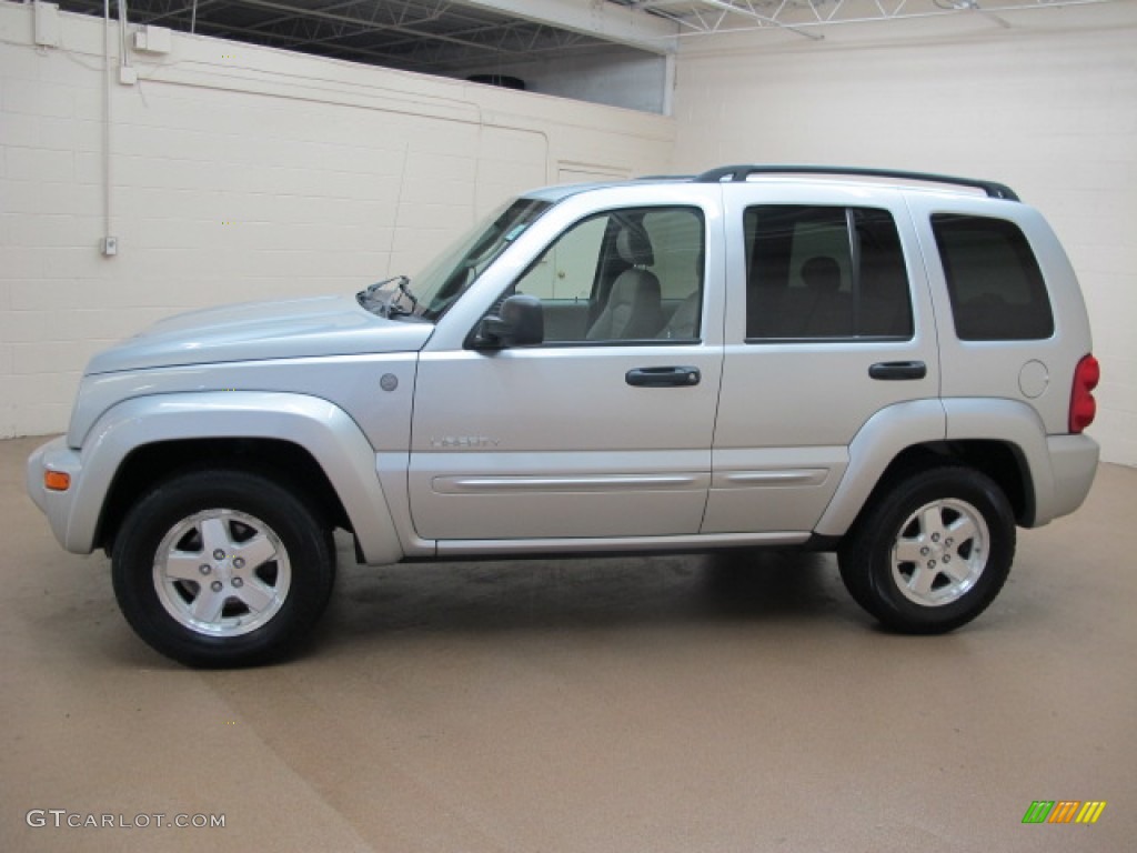 Bright Silver Metallic 2004 Jeep Liberty Limited 4x4 Exterior Photo #85576553