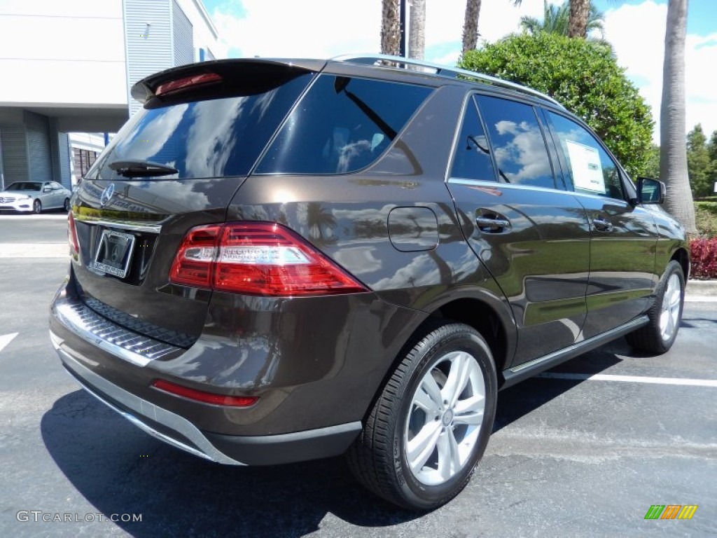 Dakota Brown Metallic 2014 Mercedes-Benz ML 350 Exterior Photo #85576736