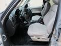 2004 Jeep Liberty Light Taupe/Dark Slate Gray Interior Front Seat Photo