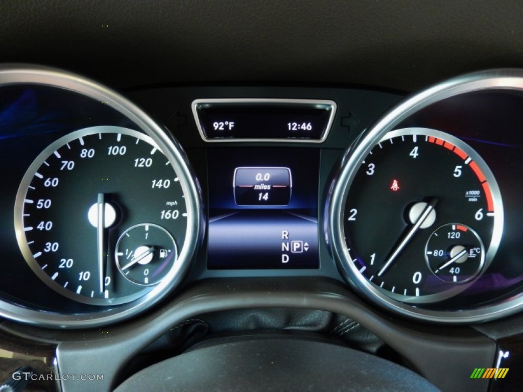2014 Mercedes-Benz ML 350 BlueTEC 4Matic Gauges Photo #85577810