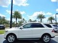 Diamond White Metallic 2014 Mercedes-Benz ML 350 Exterior