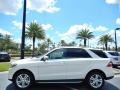 2014 Diamond White Metallic Mercedes-Benz ML 350  photo #2