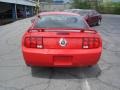 2006 Torch Red Ford Mustang V6 Deluxe Coupe  photo #3