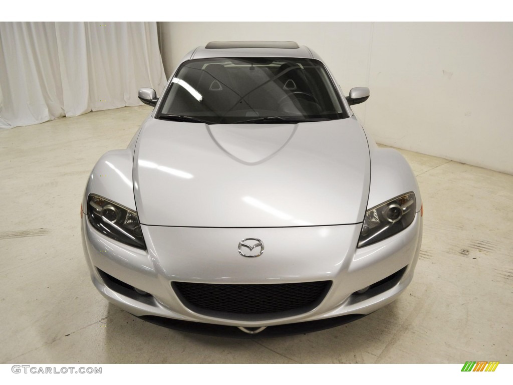 2004 RX-8  - Sunlight Silver Metallic / Black photo #4