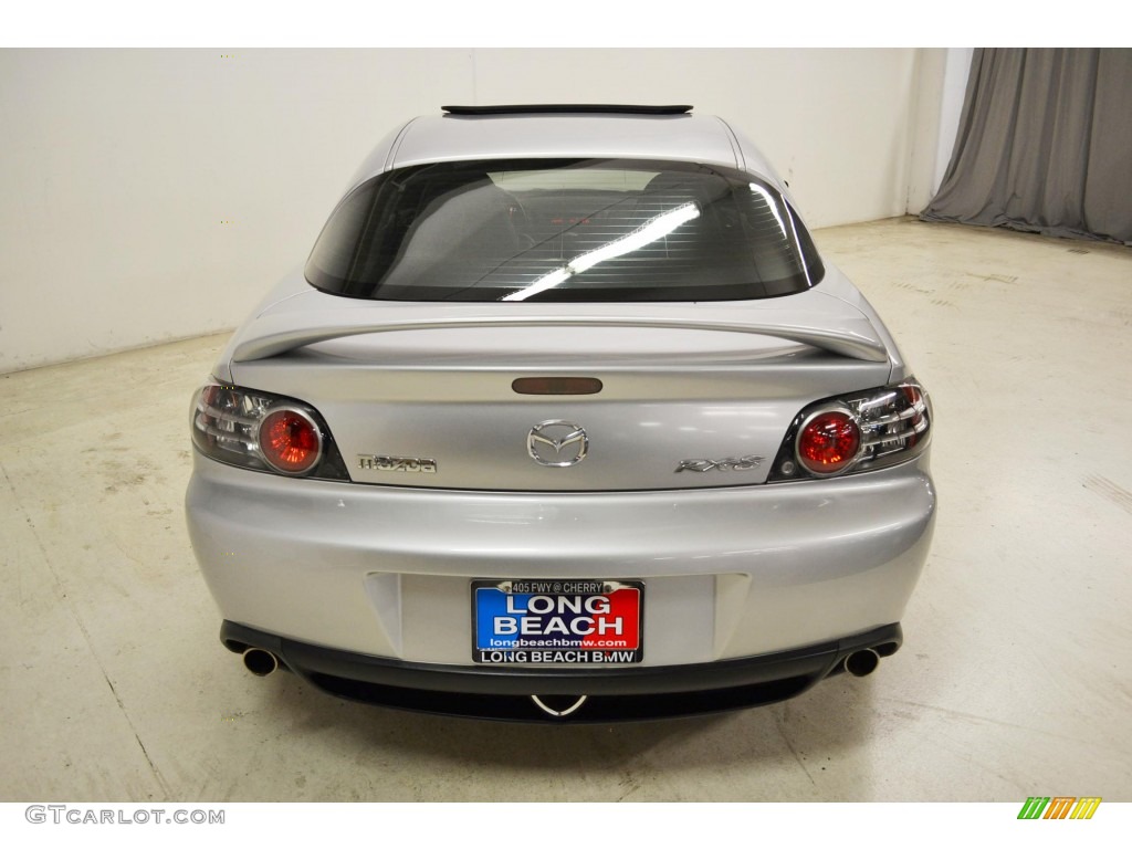 2004 RX-8  - Sunlight Silver Metallic / Black photo #6