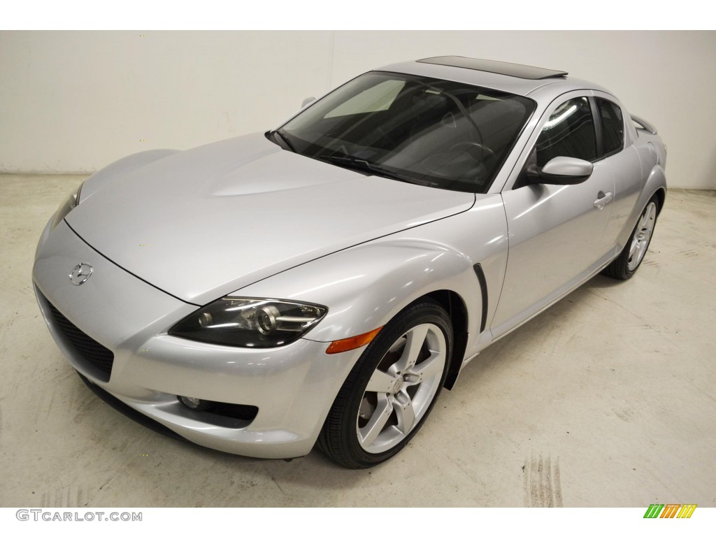 2004 RX-8  - Sunlight Silver Metallic / Black photo #7