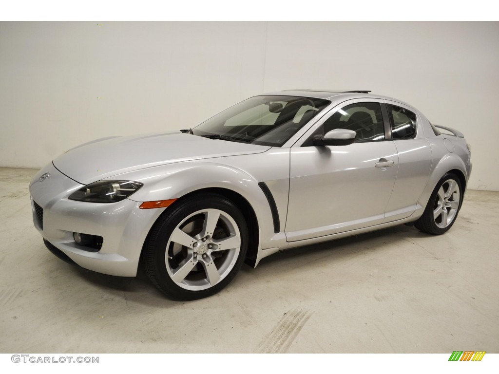 2004 RX-8  - Sunlight Silver Metallic / Black photo #8