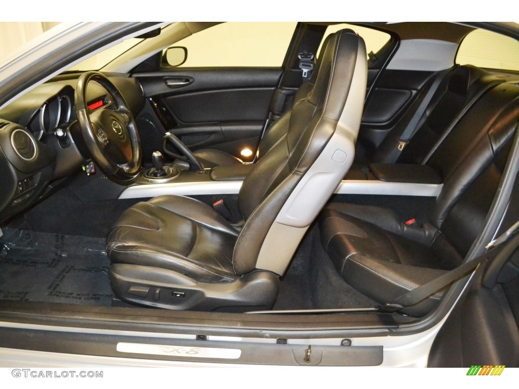 2004 RX-8  - Sunlight Silver Metallic / Black photo #17