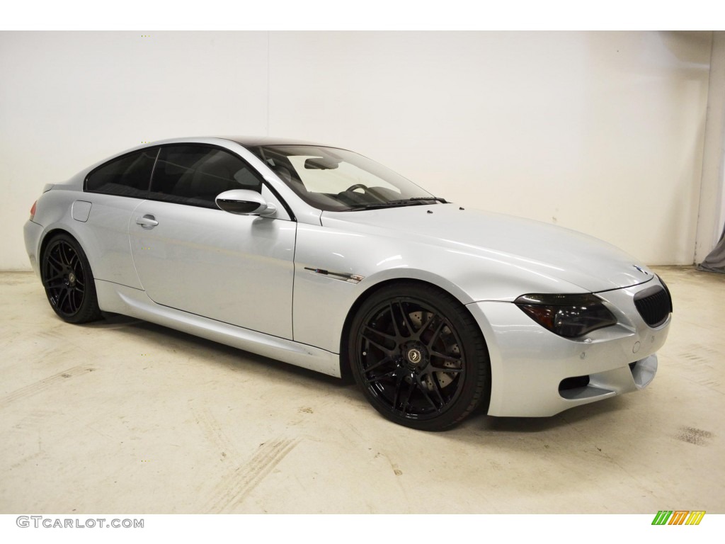 2006 M6 Coupe - Silverstone Metallic / Silverstone photo #2