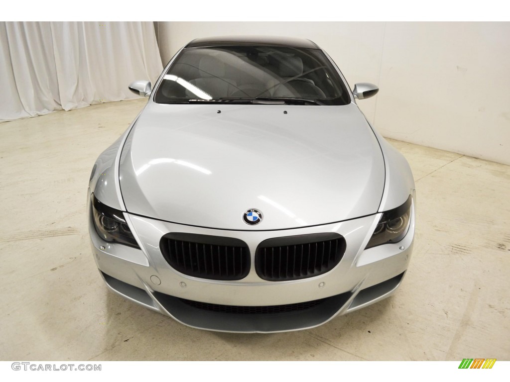 2006 M6 Coupe - Silverstone Metallic / Silverstone photo #4