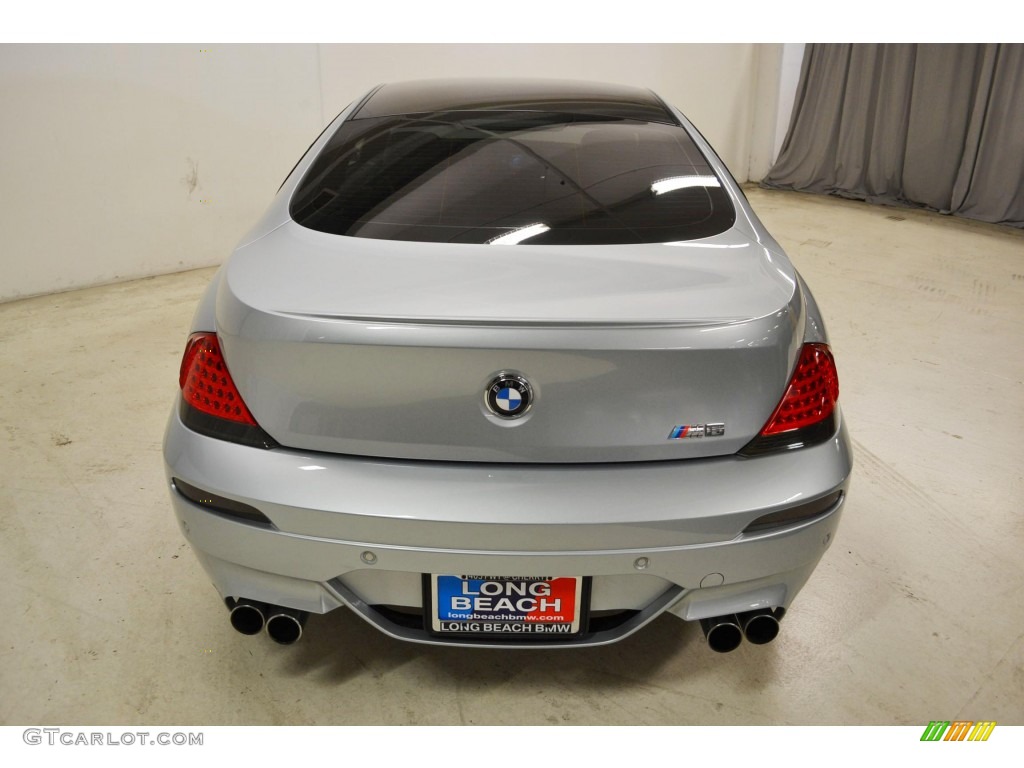 2006 M6 Coupe - Silverstone Metallic / Silverstone photo #6