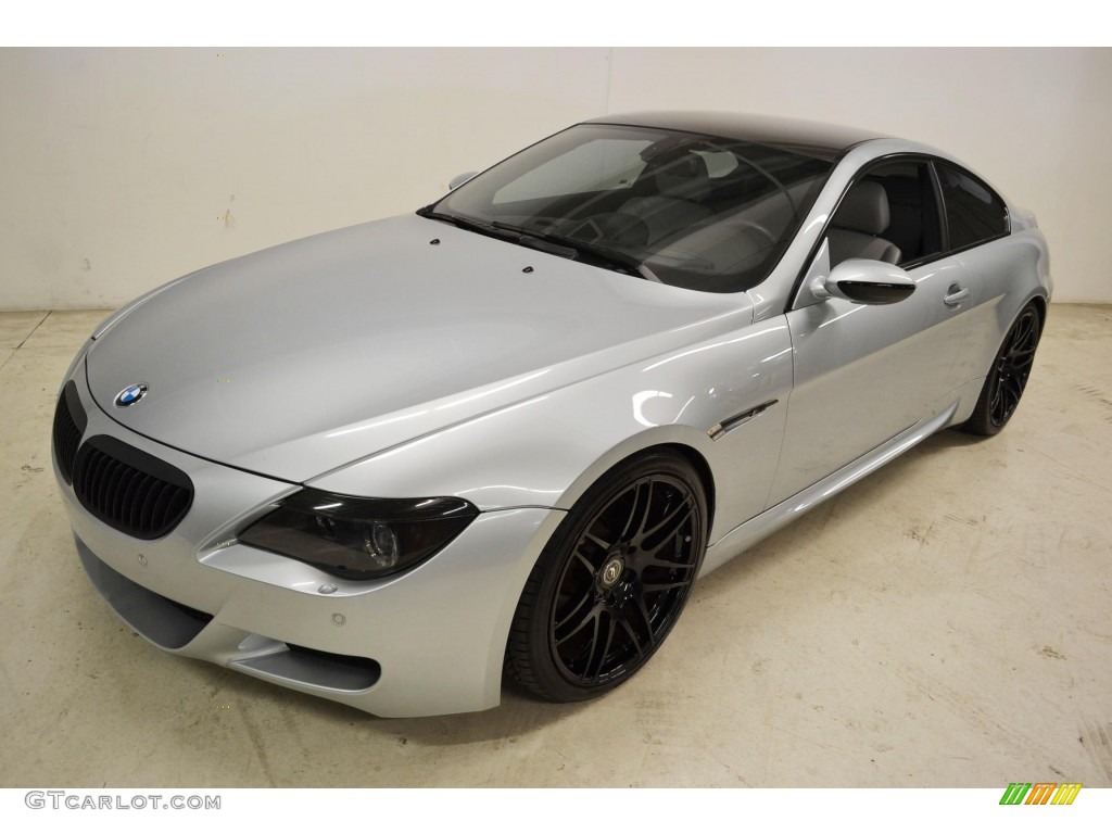 2006 M6 Coupe - Silverstone Metallic / Silverstone photo #7