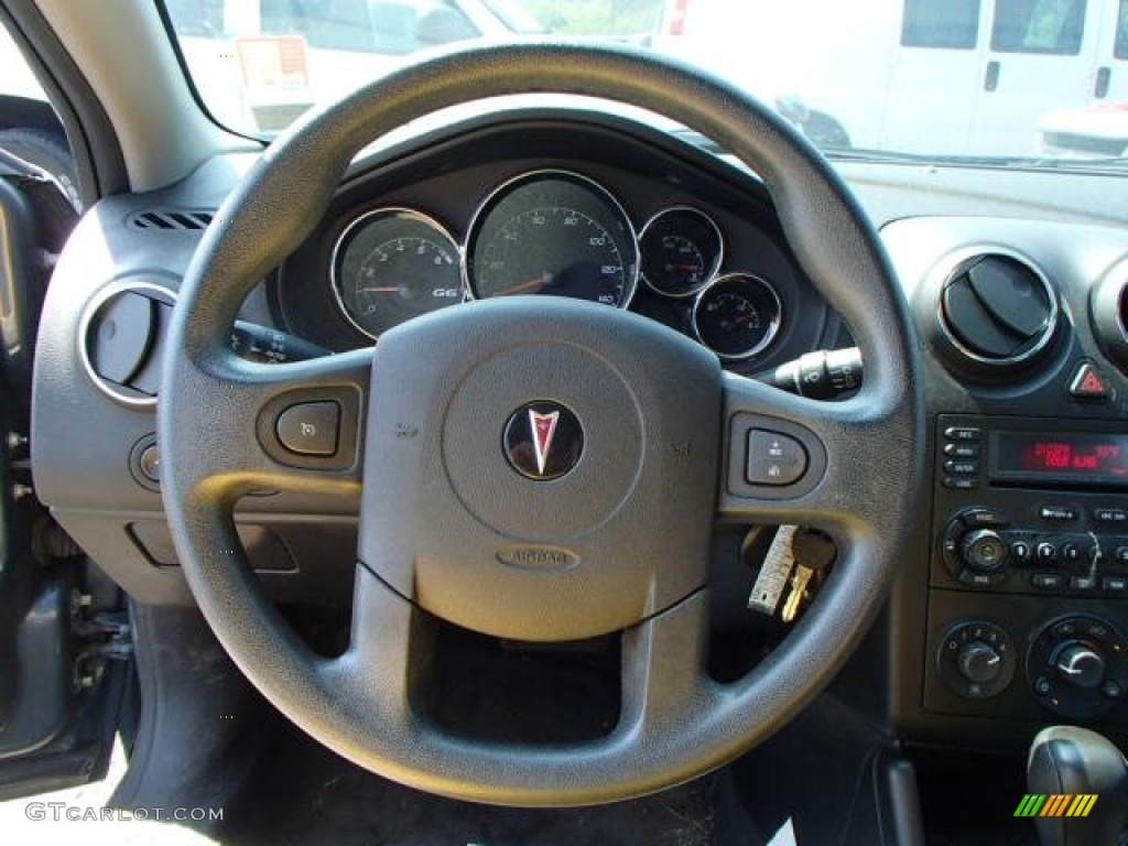 2005 G6 Sedan - Granite Metallic / Ebony photo #13