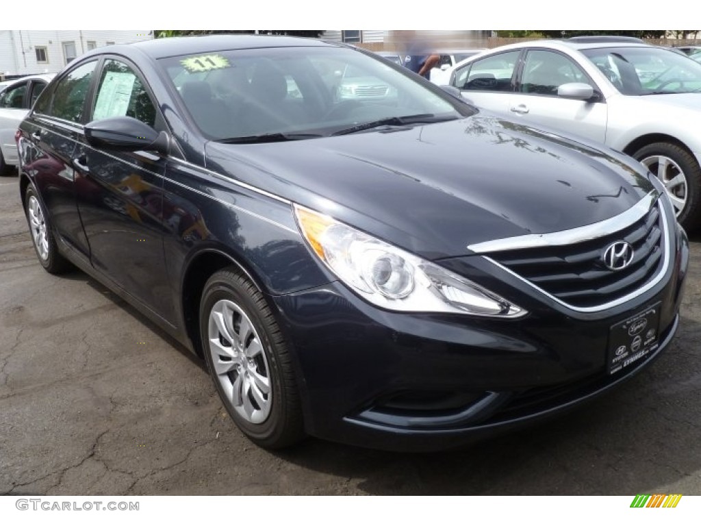 2011 Sonata GLS - Pacific Blue Pearl / Gray photo #1