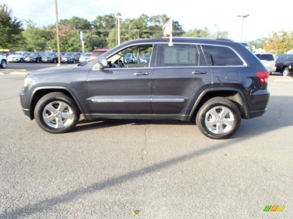 2013 Grand Cherokee Laredo 4x4 - Maximum Steel Metallic / Black photo #6