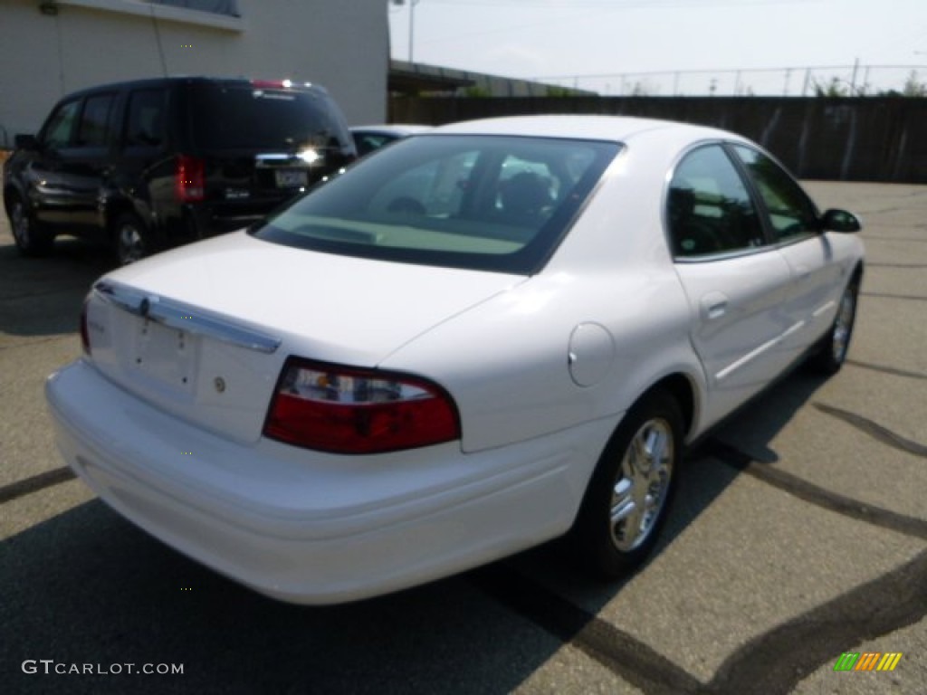 2005 Sable LS Sedan - Vibrant White / Medium Parchment photo #3